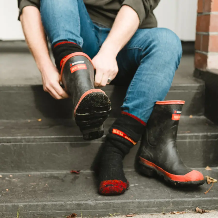 Red Band sock new hover